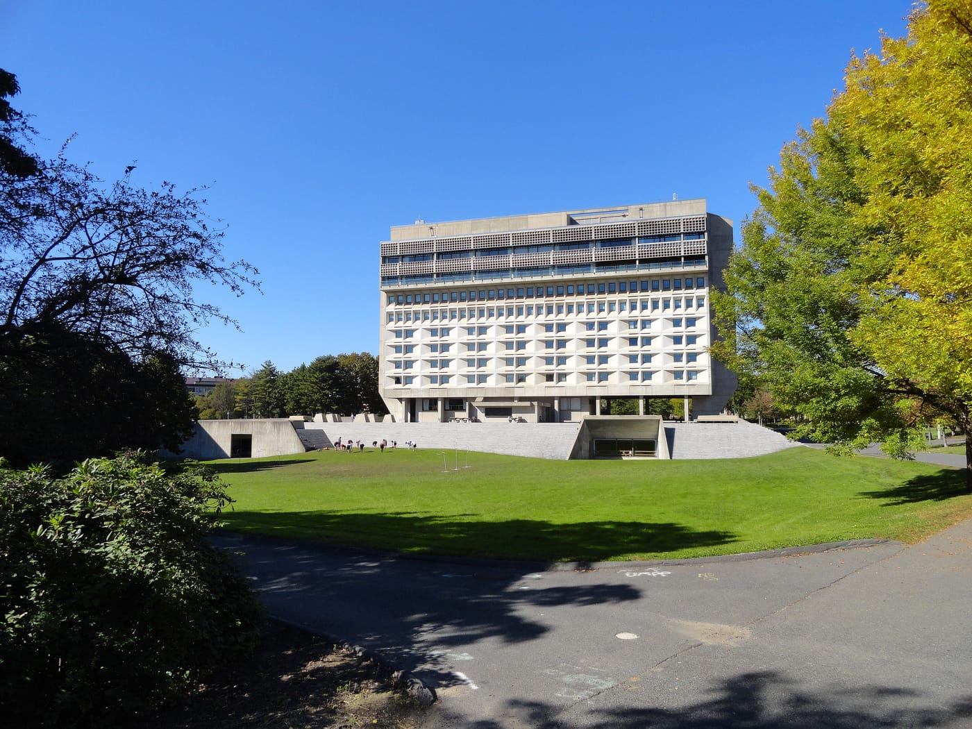 The Murray D. Lincoln Campus Center at UMass Amherst, the building that houses Hotel UMass